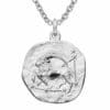 trendor Kette mit Anhänger Sternzeichen Steinbock mit 925 Silber Ø 16 mm