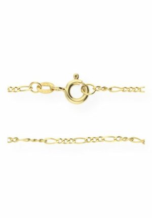 JuwelmaLux Goldkette Halskette gold Damen und Herren Figaro (1-tlg)
