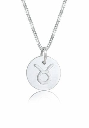 Elli Kette mit Anhänger Sternzeichen Stier Astro Symbol Matt 925 Silber