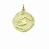 Adelia´s Kette mit Anhänger 333 Gold Sternzeichen Anhänger Jungfrau Ø 18