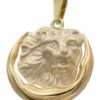 trendor Sternzeichenanhänger Löwe Sternzeichen Gold 333 (8 Karat) Ø 21 mm