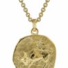 trendor Kette mit Anhänger Stier Sternzeichen Ø 20 mm Gold auf Silber