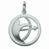 Adelia´s Kette ohne Anhänger 925 Silber Sternzeichen Anhänger Schütze mit Zirkonia Ø 25