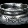 Figuren Shop GmbH Räucherstäbchen-Halter Räucherstächenhalter - Hexenkessel - Duft Dekoration