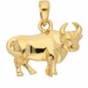 Adelia´s Kettenanhänger 585 Gold Sternzeichen Anhänger Stier