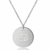 GOOD.designs Collier Horoskop Kette Krebs