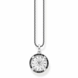 THOMAS SABO Kette mit Anhänger Elemente der Natur Silber