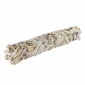 NKlaus Räucherstäbchen-Halter 1x Xxl Weißer Salbei White Sage Smudge Stick 24cm