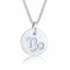 Elli Kette mit Anhänger Sternzeichen Steinbock Astro Matt 925 Silber
