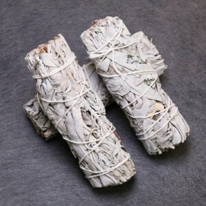 Ormromra Räucherstäbchen-Halter California White Sage Smudge Sticks Bundle weißen Salbei