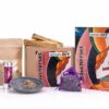 amnatu Räucherstäbchen-Halter DIY Räucherset - spirituelles Geschenk mit viel Inhalt und Schale