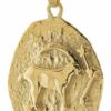 trendor Sternzeichenanhänger Sternzeichen- Steinbock Gold 333 / 8K 20 mm