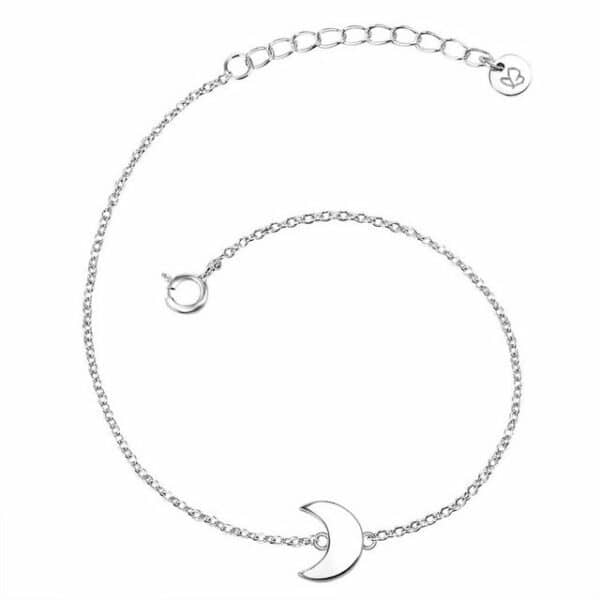 Glanzstücke München Silberarmband Mond silber