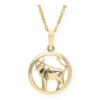 JuwelmaLux Sternzeichenanhänger Sternzeichen Anhänger Stier 333er 8 Karat Gold