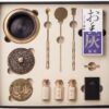 BEEMEN Räucherstäbchen-Halter Räucherwerkzeremonie Toolkit Chinesisches Räucherwerk-Set