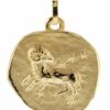 trendor Sternzeichenanhänger Sternzeichen- Widder 333 Gold 20 mm