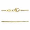 JuwelmaLux Panzerkette Halskette gold Damen und Herren Flachpanzer (1-tlg)