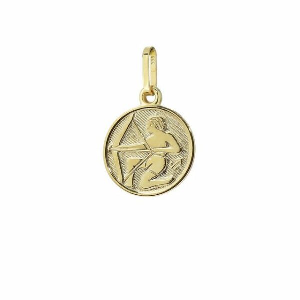NKlaus Sternzeichenanhänger Schütze Sternzeichen 333 8 Karat Gelbgold 12mm Ket