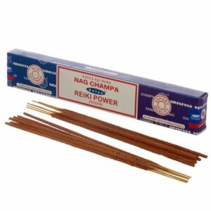 Puckator Duftkerze 01329 Satya Nag Champa & Reiki-Kraft Räucherstäbchen (pro Verpackung)