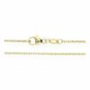 JuwelmaLux Goldkette Halskette gold Damen und Herren Anker (1-tlg)
