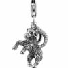 Nenalina Charm-Einhänger Anhänger Sternzeichen Steinbock Tier 925 Silber