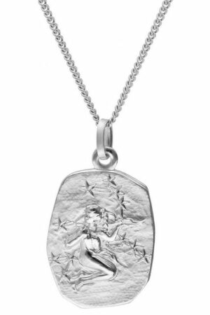 trendor Panzerkette Sternzeichen Jungfrau Silber 925