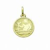Adelia´s Kette mit Anhänger 333 Gold Sternzeichen Anhänger Wassermann Ø 11
