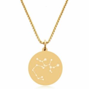 Timando Kette mit Anhänger Sternzeichen Sternbild Symbol Schütze in goldfarben