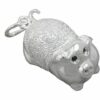 Gallay Kettenanhänger Anhänger 22x11mm Schweinchen Silber 925 (1-tlg)