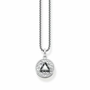 THOMAS SABO Kette mit Anhänger KE2152-051-11 Halskette Anhänger Herren Elements of Nature Silber