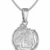 trendor Kette mit Anhänger Wassermann Sternzeichen mit 925 Silber Ø 15 mm
