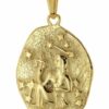 trendor Sternzeichenanhänger Sternzeichen- Jungfrau Gold 333 / 8K 20 mm