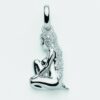 Adelia´s Kette mit Anhänger 925 Silber Sternzeichen Anhänger Jungfrau mit Zirkonia
