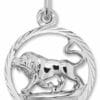 ONE ELEMENT Sternzeichenanhänger Löwe Sternzeichen Anhänger aus 925 Silber