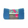 Grip² Yoga Towel zweifarbig: blau mit Antirutschnoppen aqua