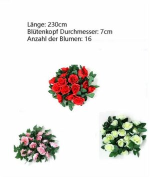 Kunstblume Künstliche Rosenranken