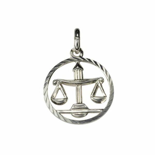 Vivance Kettenanhänger 925/- Sterling Silber Sternzeichen Waage