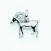 Adelia´s Kette mit Anhänger 925 Silber Sternzeichen Anhänger Widder mit Zirkonia