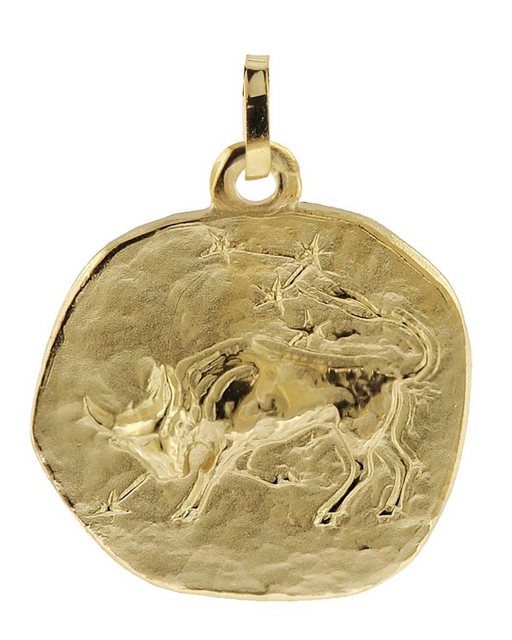 trendor Sternzeichenanhänger Sternzeichen- Stier 333 Gold 20 mm