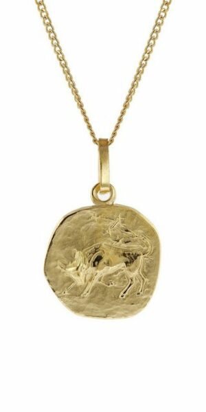 trendor Panzerkette mit Sternzeichen Stier 333/8K Gold