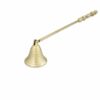 NKlaus Räucherstäbchen-Halter Nklaus Kerzenlöscher aus Messing Gold Kopf Bewegli