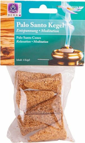 Berk Räucherstäbchen-Halter Räucherkegel Palo Santo Räucherwerk Berk HS-289 5 Pack zus. 30 Keg