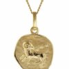trendor Panzerkette mit Sternzeichen Widder 333/8K Gold