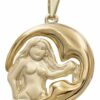 trendor Sternzeichenanhänger Jungfrau Sternzeichen Gold 333 (8 Karat) Ø 21 mm