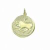 Adelia´s Kette mit Anhänger 333 Gold Sternzeichen Anhänger Stier Ø 18