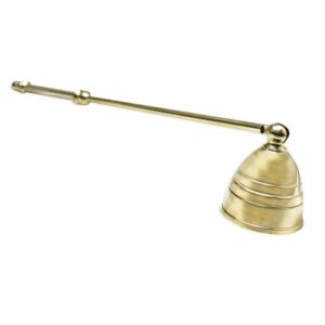 NKlaus Räucherstäbchen-Halter Kerzenlöscher aus Messing Gold Kopf Beweglich Doch