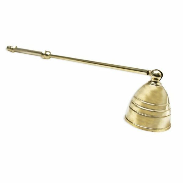 NKlaus Räucherstäbchen-Halter Kerzenlöscher aus Messing Gold Kopf Beweglich Doch
