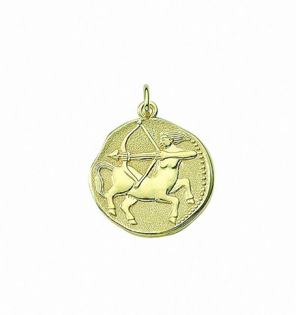 Adelia´s Kette mit Anhänger 333 Gold Sternzeichen Anhänger Schütze Ø 18