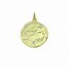 Adelia´s Kette mit Anhänger 333 Gold Sternzeichen Anhänger Waage Ø 18