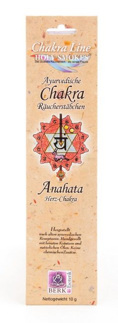 Berk Räucherstäbchen-Halter Räucherstäbchen Herz-Chakra Anahata Chakra Line Berk HS-183 10 Pack